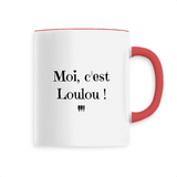 Mug - Moi c'est Loulou - 6 Coloris - Cadeau Original - Cadeau Personnalisable - Cadeaux-Positifs.com -Unique-Rouge-