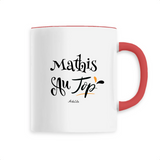 Mug - Mathis au Top - 6 Coloris - Cadeau Original - Cadeau Personnalisable - Cadeaux-Positifs.com -Unique-Rouge-
