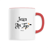 Mug - Jean au Top - 6 Coloris - Cadeau Original - Cadeau Personnalisable - Cadeaux-Positifs.com -Unique-Rouge-