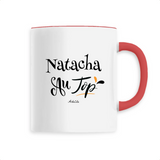 Mug - Natacha au Top - 6 Coloris - Cadeau Original - Cadeau Personnalisable - Cadeaux-Positifs.com -Unique-Rouge-