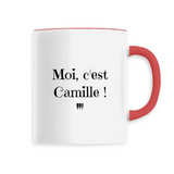 Mug - Moi c'est Camille - 6 Coloris - Cadeau Original - Cadeau Personnalisable - Cadeaux-Positifs.com -Unique-Rouge-