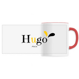 Mug - Hugo - 6 Coloris - Cadeau Original - Cadeau Personnalisable - Cadeaux-Positifs.com -Unique-Rouge-