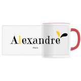 Mug - Alexandre - 6 Coloris - Cadeau Original - Cadeau Personnalisable - Cadeaux-Positifs.com -Unique-Rouge-