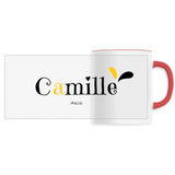 Mug - Camille - 6 Coloris - Cadeau Original - Cadeau Personnalisable - Cadeaux-Positifs.com -Unique-Rouge-