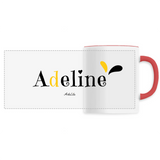 Mug - Adeline - 6 Coloris - Cadeau Original - Cadeau Personnalisable - Cadeaux-Positifs.com -Unique-Rouge-