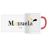 Mug - Manuela - 6 Coloris - Cadeau Original - Cadeau Personnalisable - Cadeaux-Positifs.com -Unique-Rouge-
