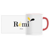 Mug - Rémi - 6 Coloris - Cadeau Original - Cadeau Personnalisable - Cadeaux-Positifs.com -Unique-Rouge-