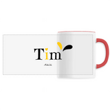Mug - Tim - 6 Coloris - Cadeau Original - Cadeau Personnalisable - Cadeaux-Positifs.com -Unique-Rouge-