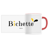 Mug - Bichette - 6 Coloris - Cadeau Original - Cadeau Personnalisable - Cadeaux-Positifs.com -Unique-Rouge-