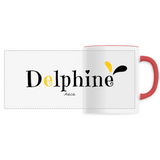 Mug - Delphine - 6 Coloris - Cadeau Original - Cadeau Personnalisable - Cadeaux-Positifs.com -Unique-Rouge-