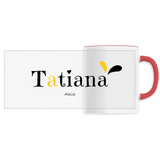 Mug - Tatiana - 6 Coloris - Cadeau Original - Cadeau Personnalisable - Cadeaux-Positifs.com -Unique-Rouge-