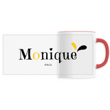 Mug - Monique - 6 Coloris - Cadeau Original - Cadeau Personnalisable - Cadeaux-Positifs.com -Unique-Rouge-