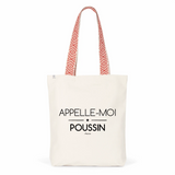 Tote Bag Premium - Appelle-moi Poussin - 2 Coloris - Cadeau Durable - Cadeau Personnalisable - Cadeaux-Positifs.com -Unique-Rouge-