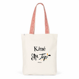 Tote Bag Premium - Kiné au Top - 2 Coloris - Cadeau Durable - Cadeau Personnalisable - Cadeaux-Positifs.com -Unique-Rouge-