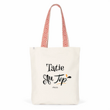 Tote Bag Premium - Tatie au Top - 2 Coloris - Cadeau Durable - Cadeau Personnalisable - Cadeaux-Positifs.com -Unique-Rouge-