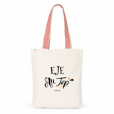 Tote Bag Premium - EJE au Top - 2 Coloris - Cadeau Durable - Cadeau Personnalisable - Cadeaux-Positifs.com -Unique-Rouge-