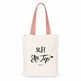 Tote Bag Premium - RH au Top - 2 Coloris - Cadeau Durable - Cadeau Personnalisable - Cadeaux-Positifs.com -Unique-Rouge-