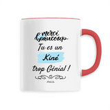 Mug - Merci tu es un Kiné trop Génial - 6 Coloris - Cadeau Original - Cadeau Personnalisable - Cadeaux-Positifs.com -Unique-Rouge-