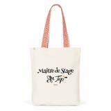 Tote Bag Premium - Maître de Stage au Top - 2 Coloris - Cadeau Durable - Cadeau Personnalisable - Cadeaux-Positifs.com -Unique-Rouge-