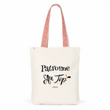 Tote Bag Premium - Patronne au Top - 2 Coloris - Cadeau Durable - Cadeau Personnalisable - Cadeaux-Positifs.com -Unique-Rouge-