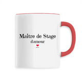 Mug - Maitre de Stage d'amour - 6 Coloris - Cadeau Original - Cadeau Personnalisable - Cadeaux-Positifs.com -Unique-Rouge-