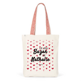 Tote Bag Premium - Le joli Bazar de Nathalie - 2 Coloris - Durable - Cadeau Personnalisable - Cadeaux-Positifs.com -Unique-Rouge-