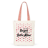 Tote Bag Premium - Le joli Bazar d'une Belle Mère - 2 Coloris - Durable - Cadeau Personnalisable - Cadeaux-Positifs.com -Unique-Rouge-