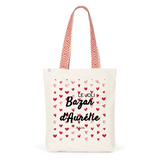 Tote Bag Premium - Le joli Bazar d'Aurélie - 2 Coloris - Durable - Cadeau Personnalisable - Cadeaux-Positifs.com -Unique-Rouge-