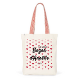 Tote Bag Premium - Le joli Bazar d'Anaëlle - 2 Coloris - Durable - Cadeau Personnalisable - Cadeaux-Positifs.com -Unique-Rouge-