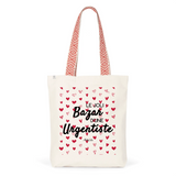 Tote Bag Premium - Le joli Bazar d'une Urgentiste - 2 Coloris - Durable - Cadeau Personnalisable - Cadeaux-Positifs.com -Unique-Rouge-