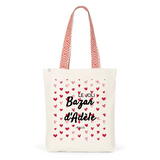 Tote Bag Premium - Le joli Bazar d'Adèle - 2 Coloris - Durable - Cadeau Personnalisable - Cadeaux-Positifs.com -Unique-Rouge-