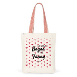 Tote Bag Premium - Le joli Bazar de Fanny - 2 Coloris - Durable - Cadeau Personnalisable - Cadeaux-Positifs.com -Unique-Rouge-
