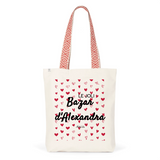 Tote Bag Premium - Le joli Bazar d'Alexandra - 2 Coloris - Durable - Cadeau Personnalisable - Cadeaux-Positifs.com -Unique-Rouge-