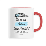 Mug - Merci tu es un Ostéo trop Génial - 6 Coloris - Cadeau Original - Cadeau Personnalisable - Cadeaux-Positifs.com -Unique-Rouge-