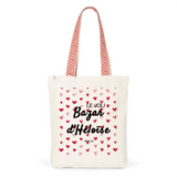 Tote Bag Premium - Le joli Bazar d'Héloïse - 2 Coloris - Durable - Cadeau Personnalisable - Cadeaux-Positifs.com -Unique-Rouge-