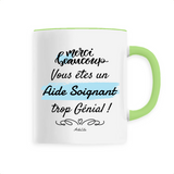 Mug - Merci Aide Soignant - 6 Coloris - Cadeau Original - Cadeau Personnalisable - Cadeaux-Positifs.com -Unique-Vert-
