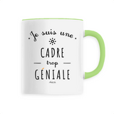 Mug - Je suis une Cadre trop Géniale - 6 Coloris - Cadeau Original - Cadeau Personnalisable - Cadeaux-Positifs.com -Unique-Vert-