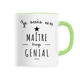 Mug - Un Maître trop Génial - 6 Coloris - Cadeau Original - Cadeau Personnalisable - Cadeaux-Positifs.com -Unique-Vert-