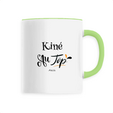Mug - Kiné au Top - 6 Coloris - Cadeau Original - Cadeau Personnalisable - Cadeaux-Positifs.com -Unique-Vert-