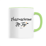 Mug - Pharmacienne au Top - 6 Coloris - Cadeau Original - Cadeau Personnalisable - Cadeaux-Positifs.com -Unique-Vert-