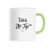 Mug - Tata au Top - 6 Coloris - Cadeau Original - Cadeau Personnalisable - Cadeaux-Positifs.com -Unique-Vert-