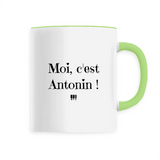 Mug - Moi c'est Antonin - 6 Coloris - Cadeau Original - Cadeau Personnalisable - Cadeaux-Positifs.com -Unique-Vert-