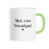 Mug - Moi c'est Véronique - 6 Coloris - Cadeau Original - Cadeau Personnalisable - Cadeaux-Positifs.com -Unique-Vert-