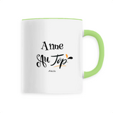 Mug - Anne au Top - 6 Coloris - Cadeau Original - Cadeau Personnalisable - Cadeaux-Positifs.com -Unique-Vert-