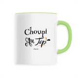 Mug - Choupi au Top - 6 Coloris - Cadeau Original - Cadeau Personnalisable - Cadeaux-Positifs.com -Unique-Vert-