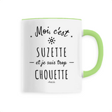 Mug - Suzette est trop Chouette - 6 Coloris - Cadeau Original - Cadeau Personnalisable - Cadeaux-Positifs.com -Unique-Vert-