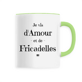 Mug - Amour et Fricadelles - 6 Coloris - Cadeau Original - Cadeau Personnalisable - Cadeaux-Positifs.com -Unique-Vert-