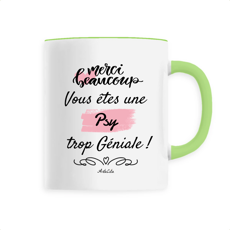 Cadeau personnalisé - mug avec le métier et le prénom de votre choix.