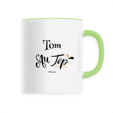 Mug - Tom au Top - 6 Coloris - Cadeau Original - Cadeau Personnalisable - Cadeaux-Positifs.com -Unique-Vert-