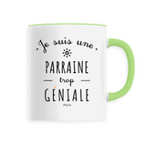 Mug - Une Parraine trop Géniale - 6 Coloris - Cadeau Original - Cadeau Personnalisable - Cadeaux-Positifs.com -Unique-Vert-